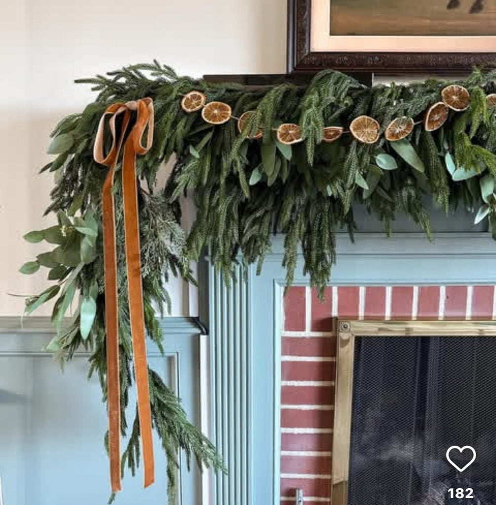 FALL EUCALYPTUS AND MAGNOLIA MANTLE KIT - The Crowded Table Co. - 