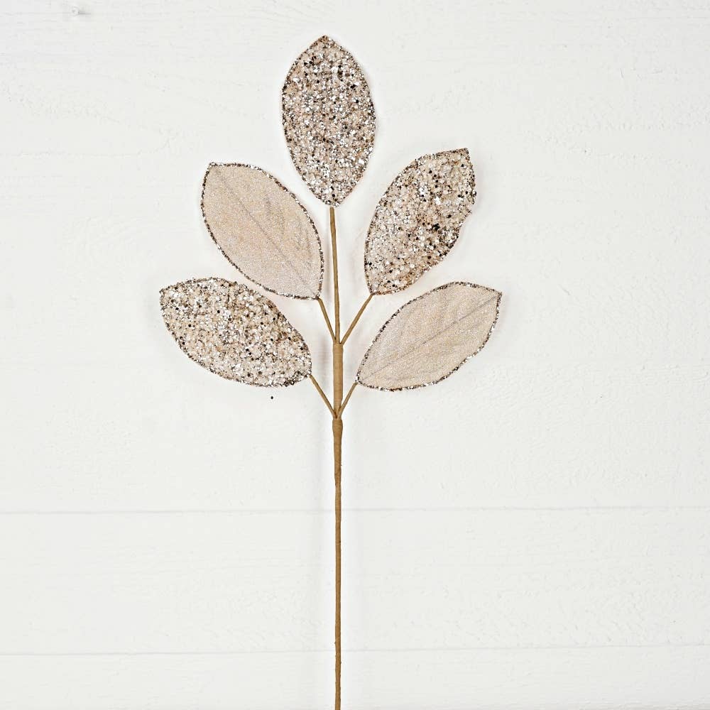 CHAMPAGNE MAGNOLIA LEAVES - The Crowded Table Co. - 