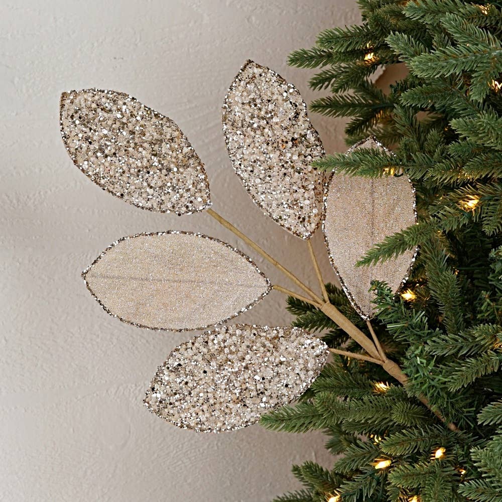 CHAMPAGNE MAGNOLIA LEAVES - The Crowded Table Co. - 